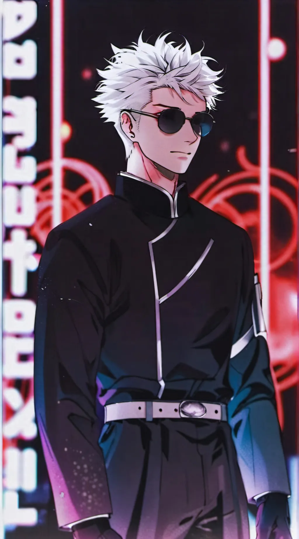 ai character: gojo background