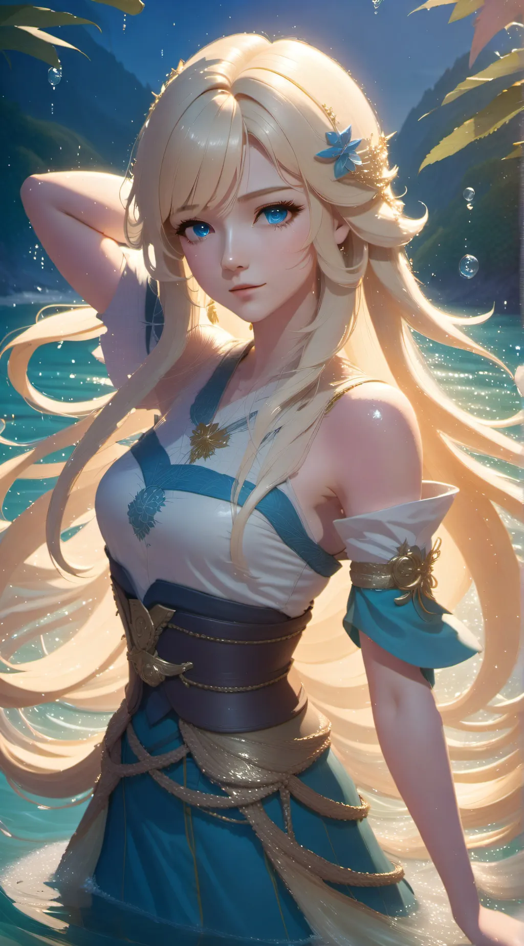 ai character: Luminara background