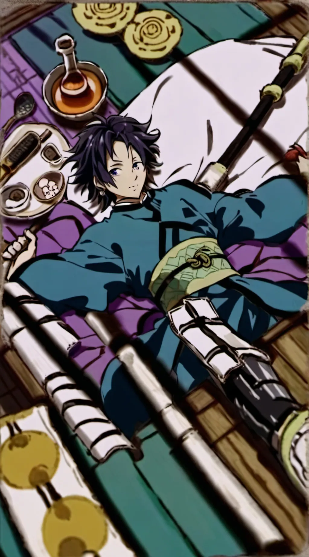 ai character: Hashira background