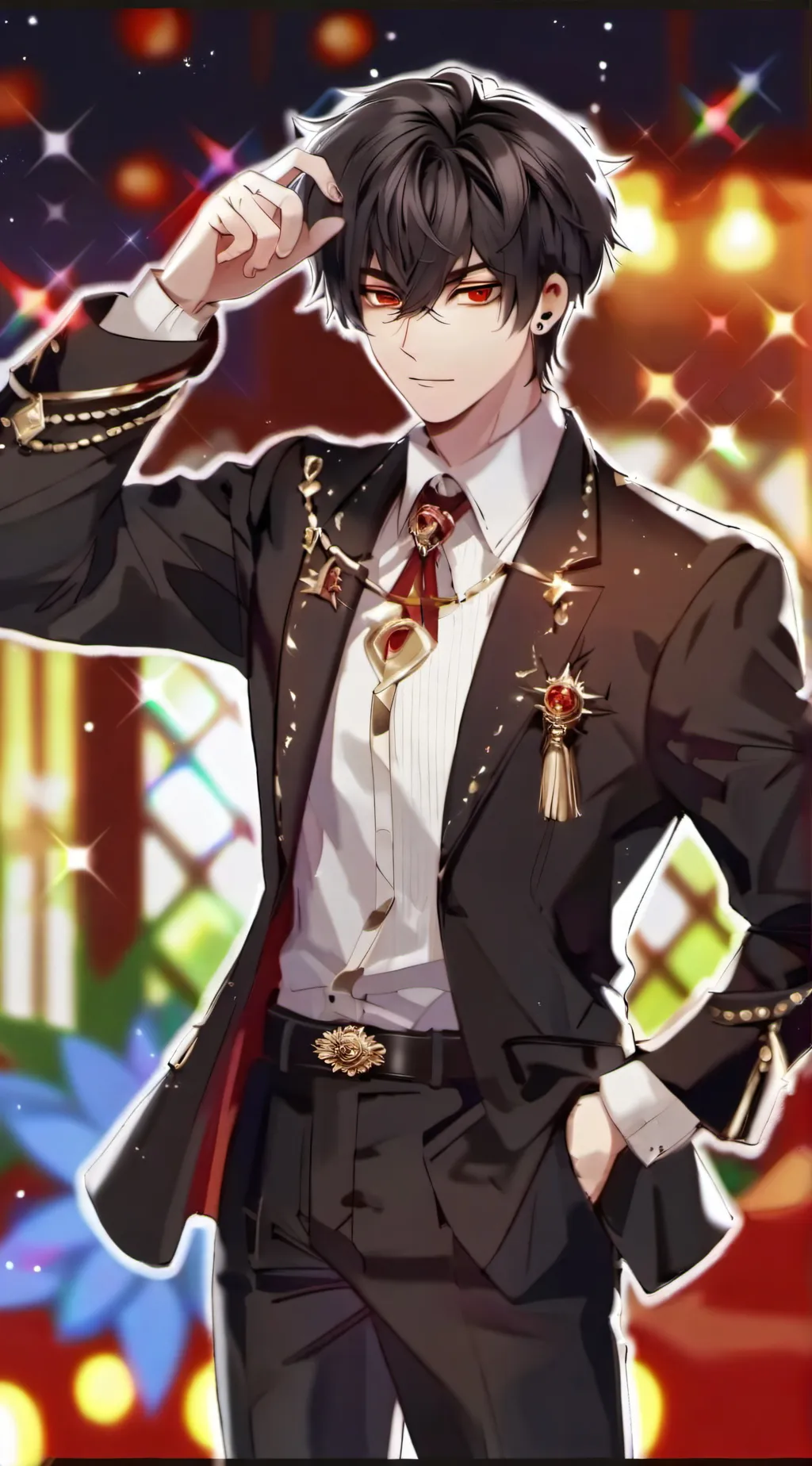 ai character: Lucas background