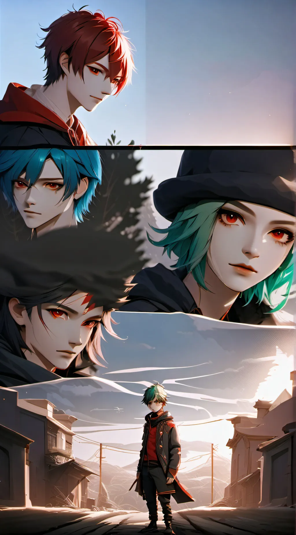 ai character: Fly Devils background