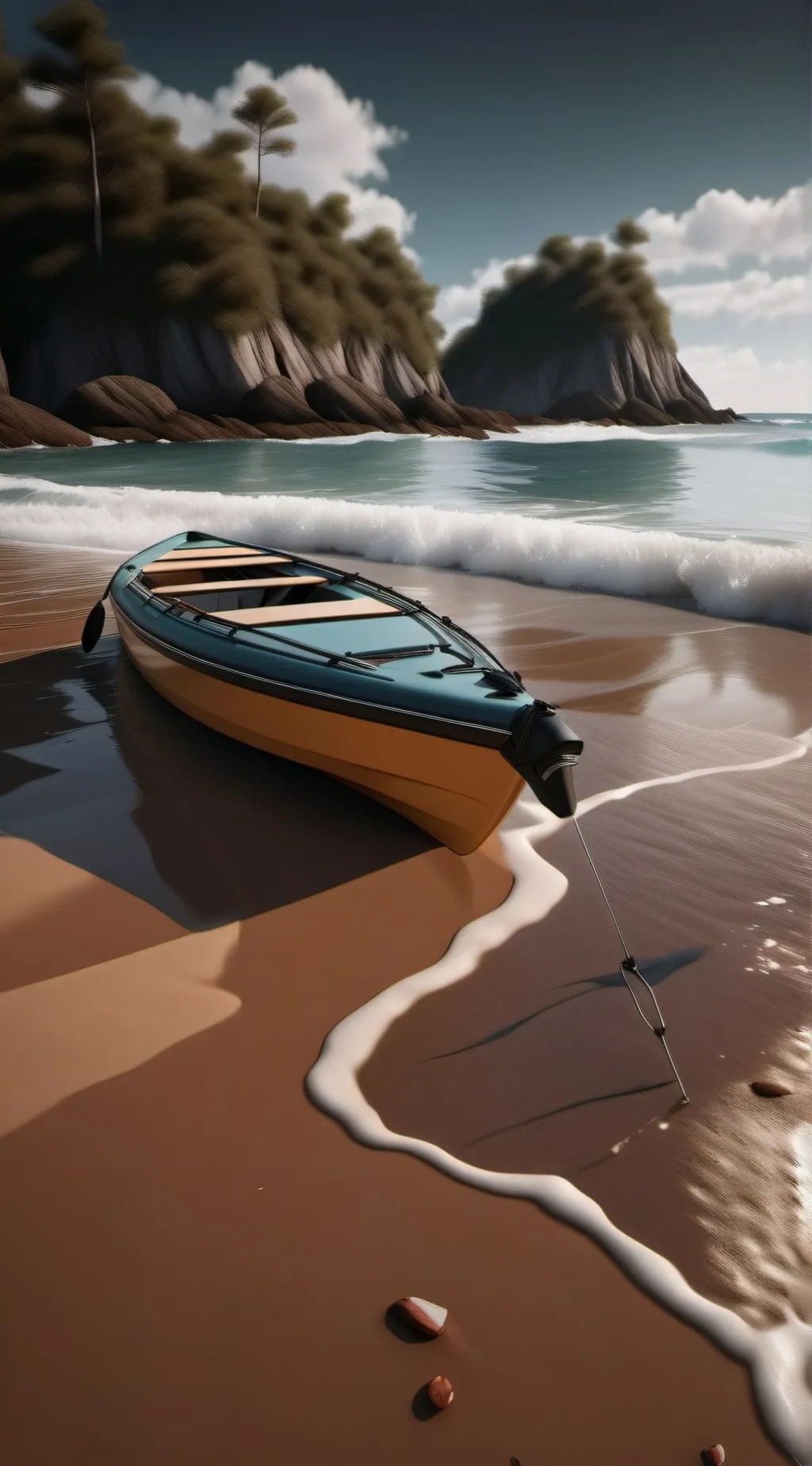 ai character: Outer Banks 🌊 background