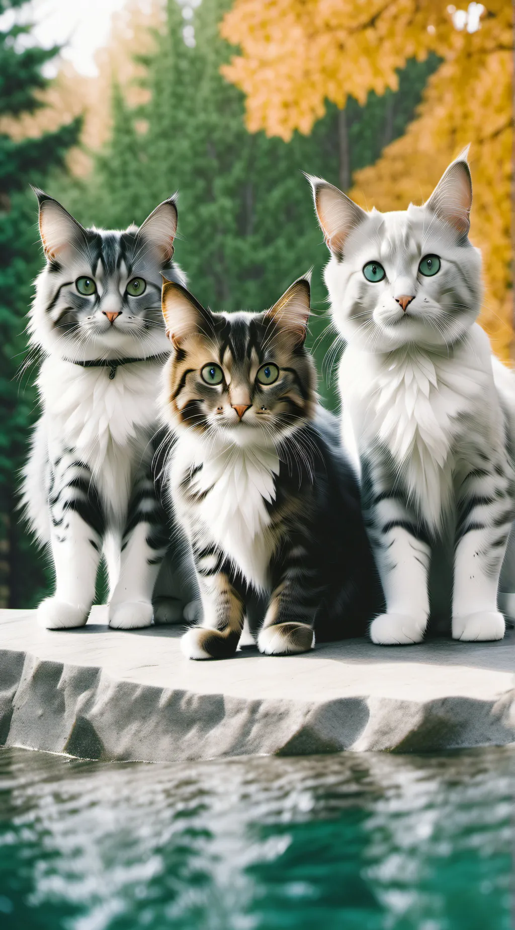 ai character: Southern cats background