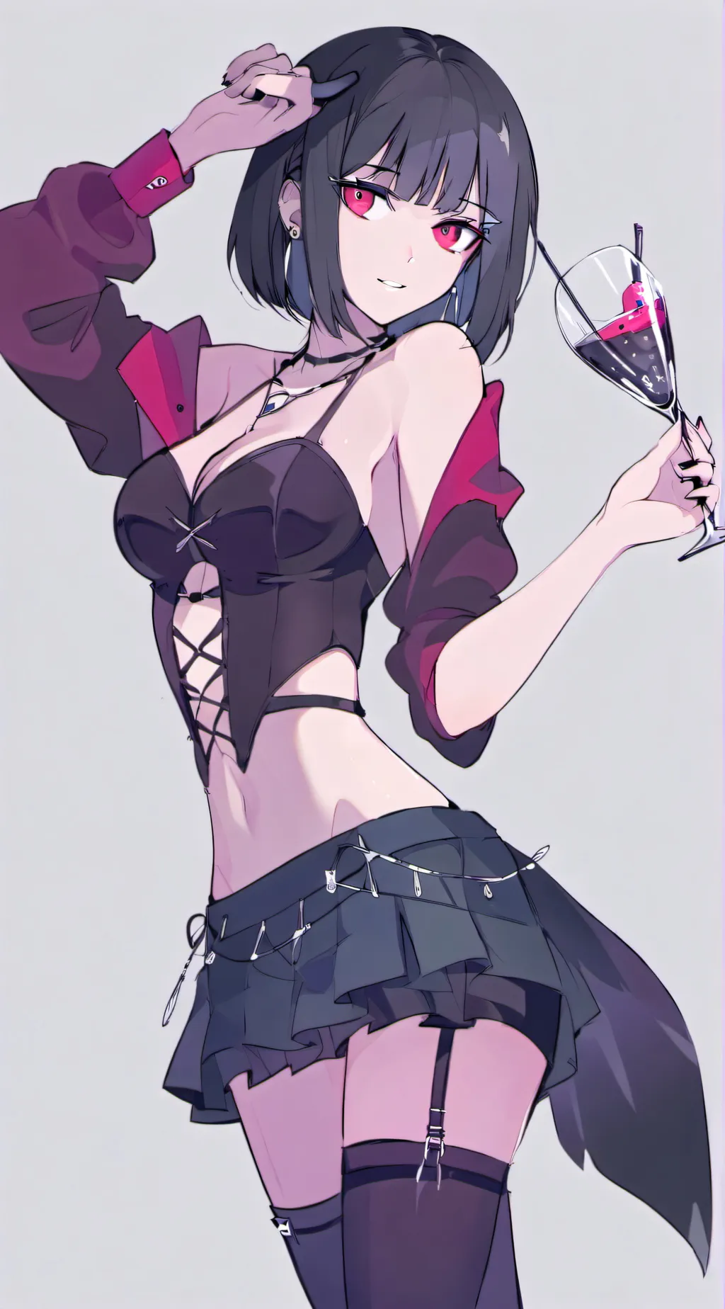 ai character: Luna background