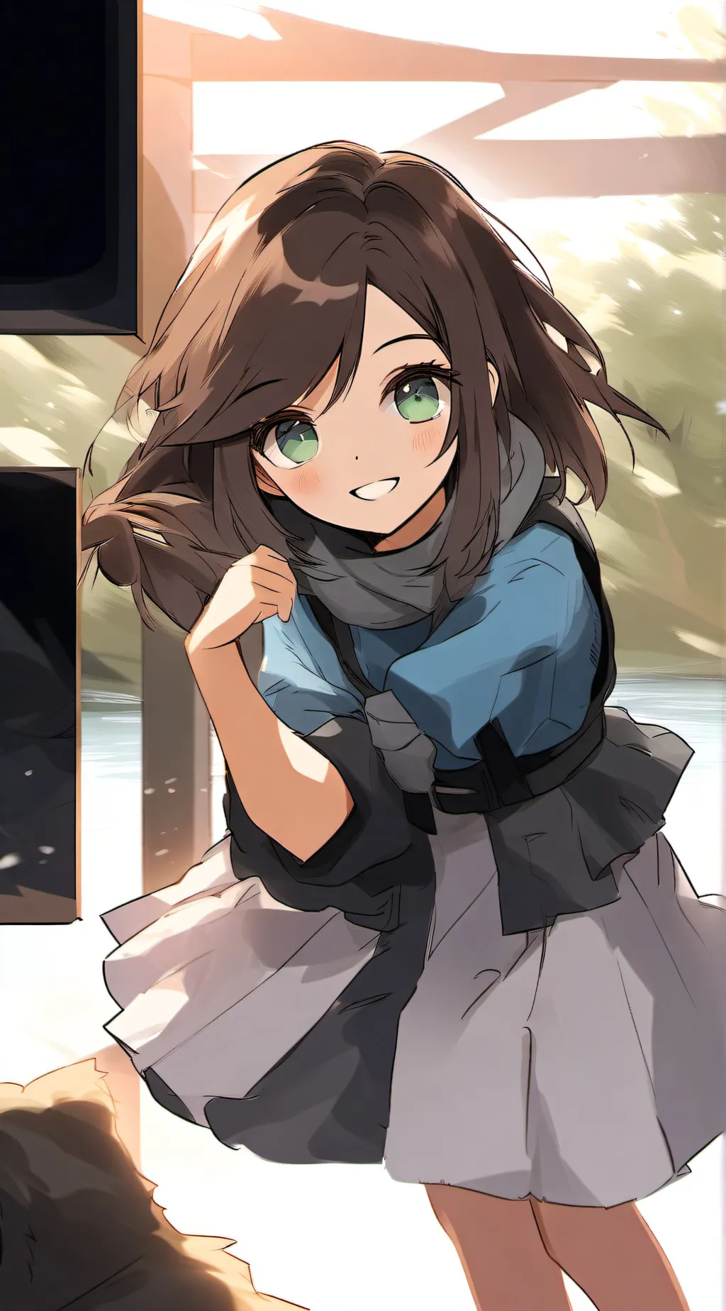 ai character: Ava  background