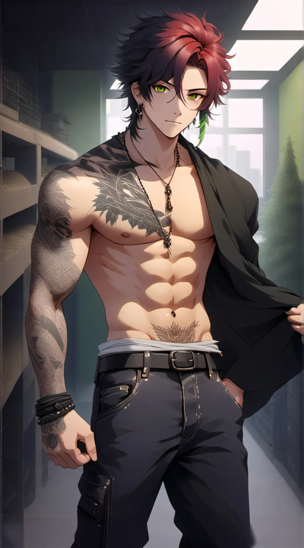 ai character: Cole background