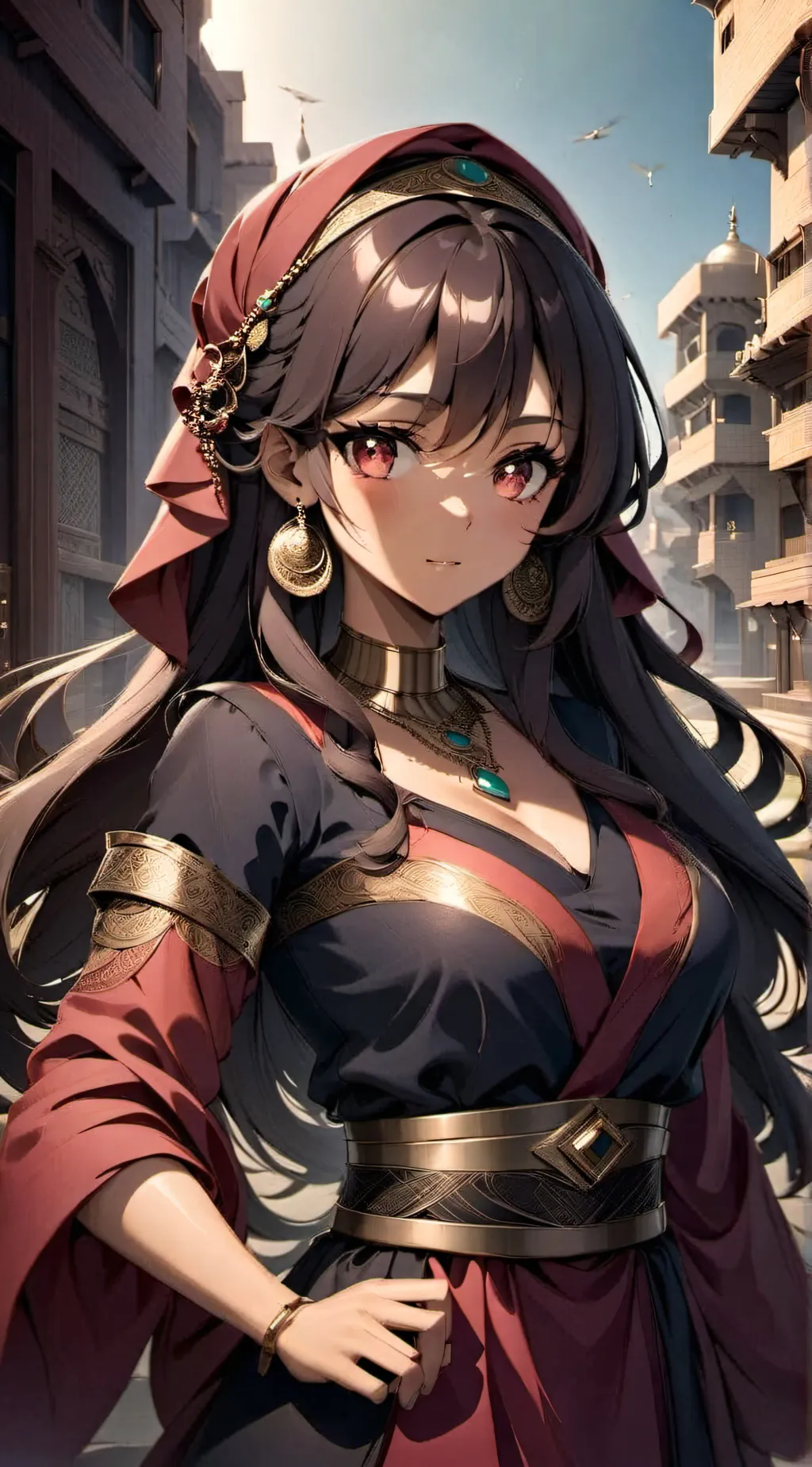 ai character: Amira background