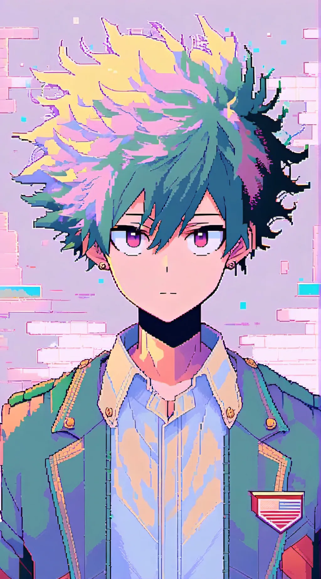 ai character: MHA care count background