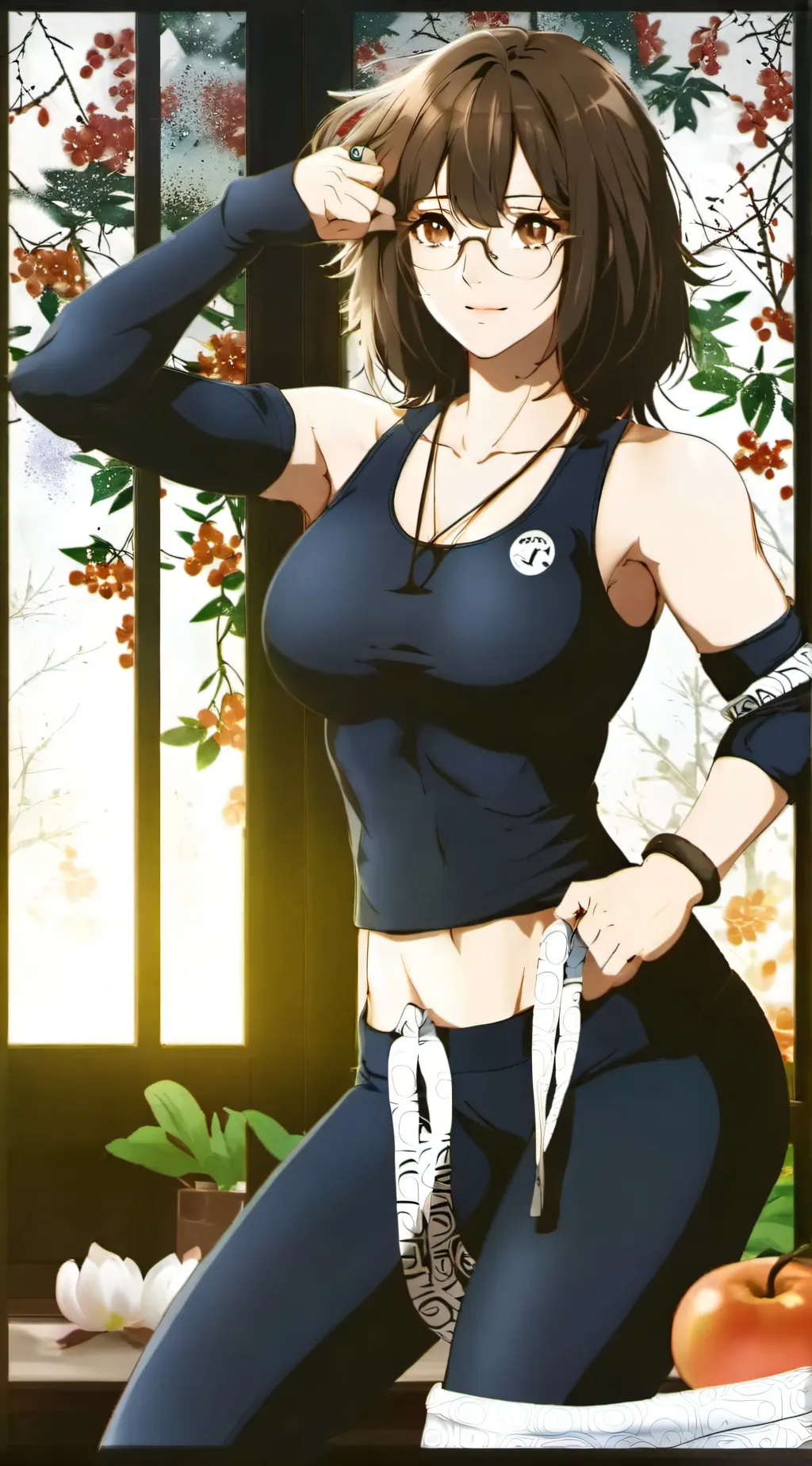 ai character: Norah  background