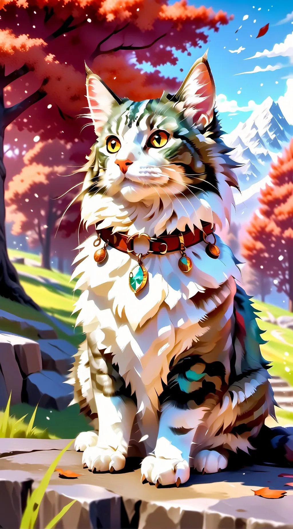 ai character: 💧 OceanOrca! 💧 background