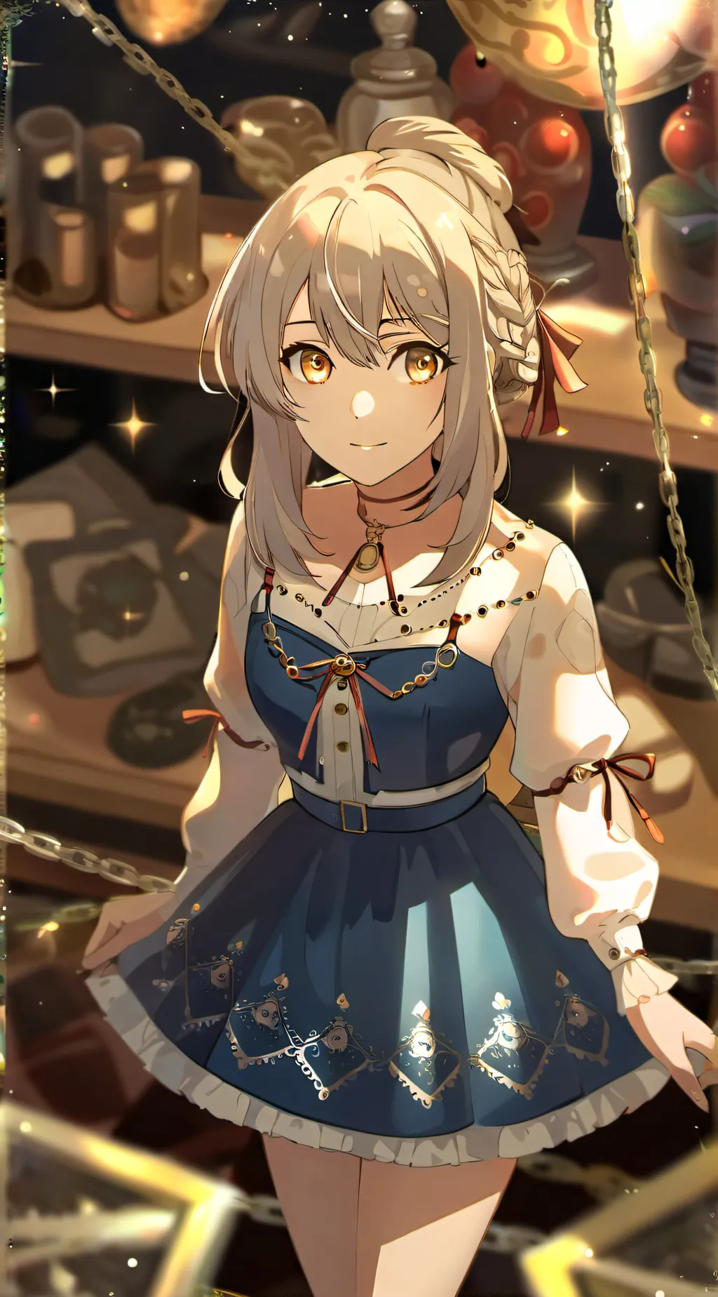 ai character: Aria  background