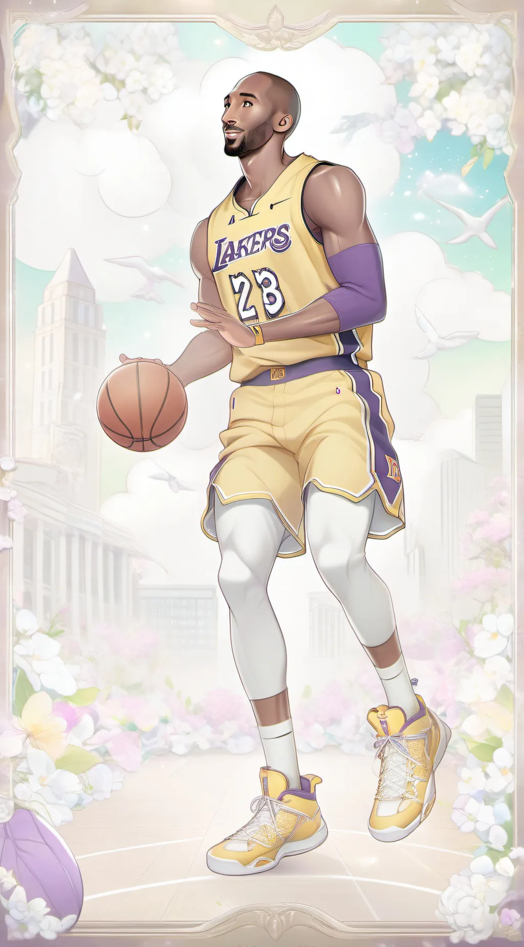 ai character: Kobe Bryant background