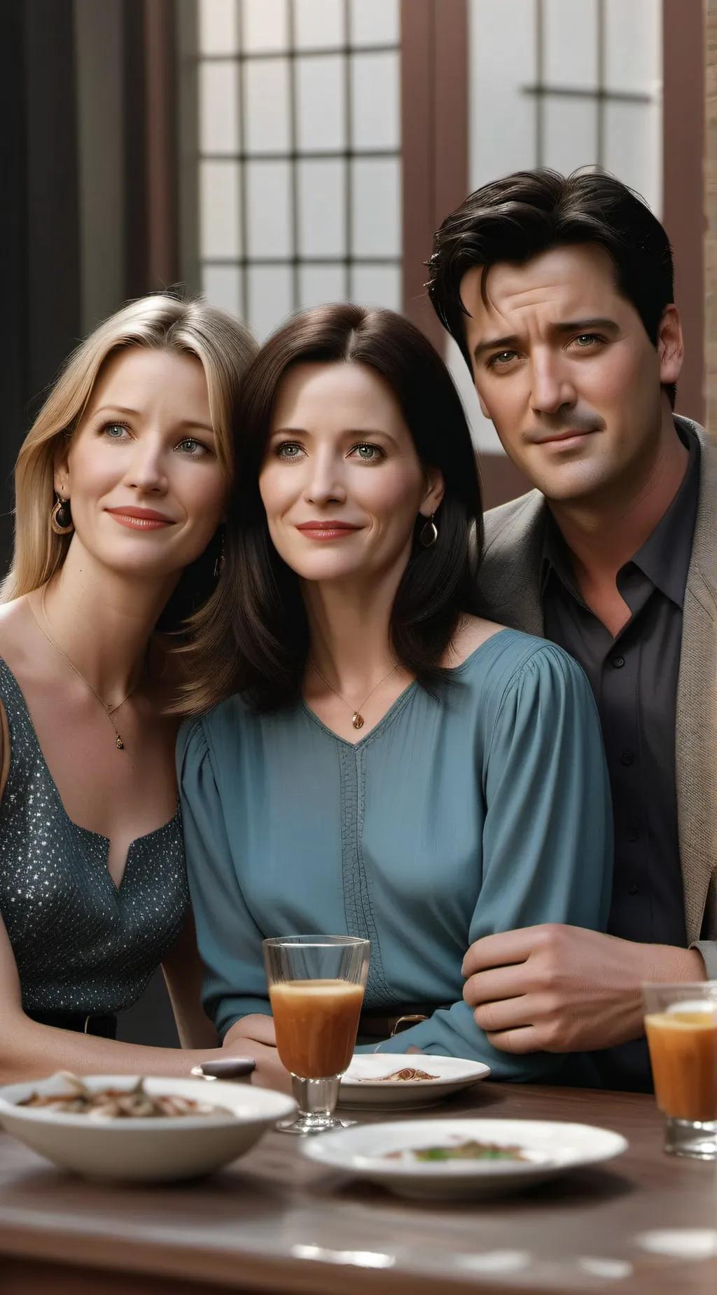 ai character: F.r.i.e.n.d.s background