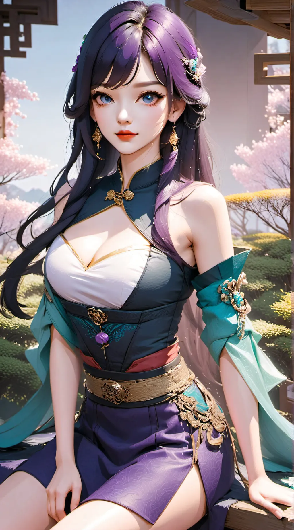 ai character: Qing Hua background