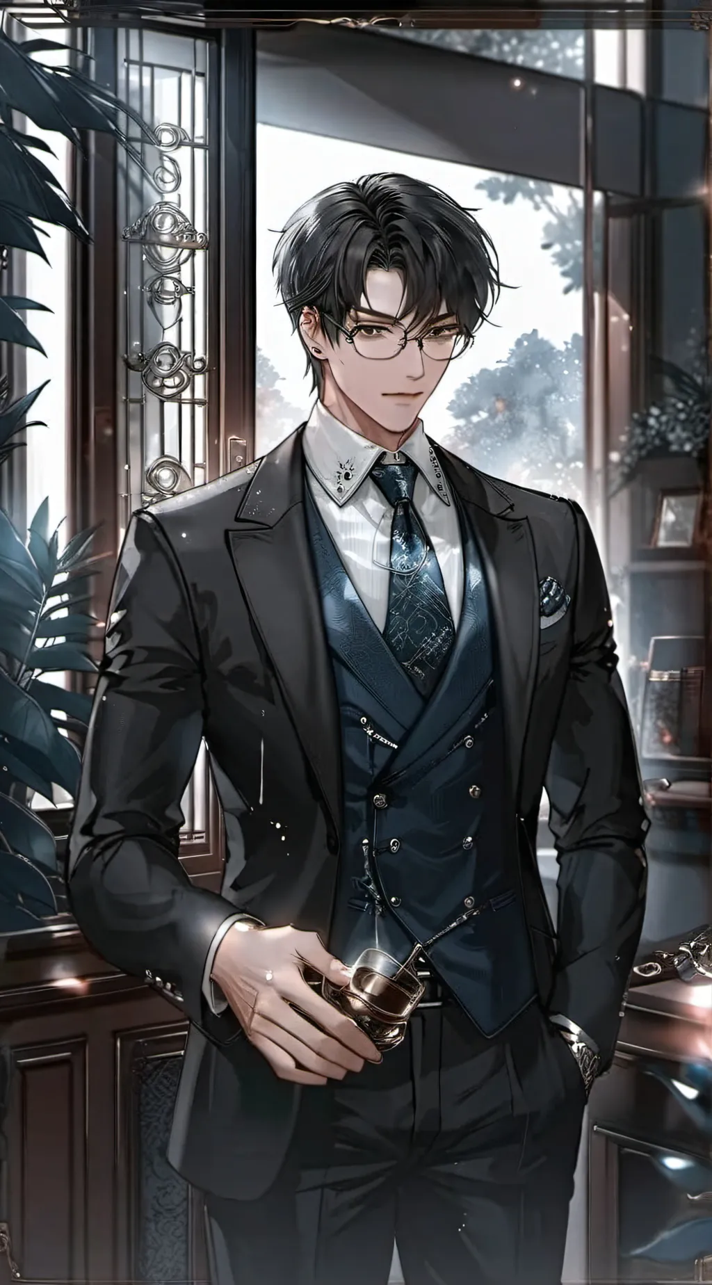 ai character: Jason  background