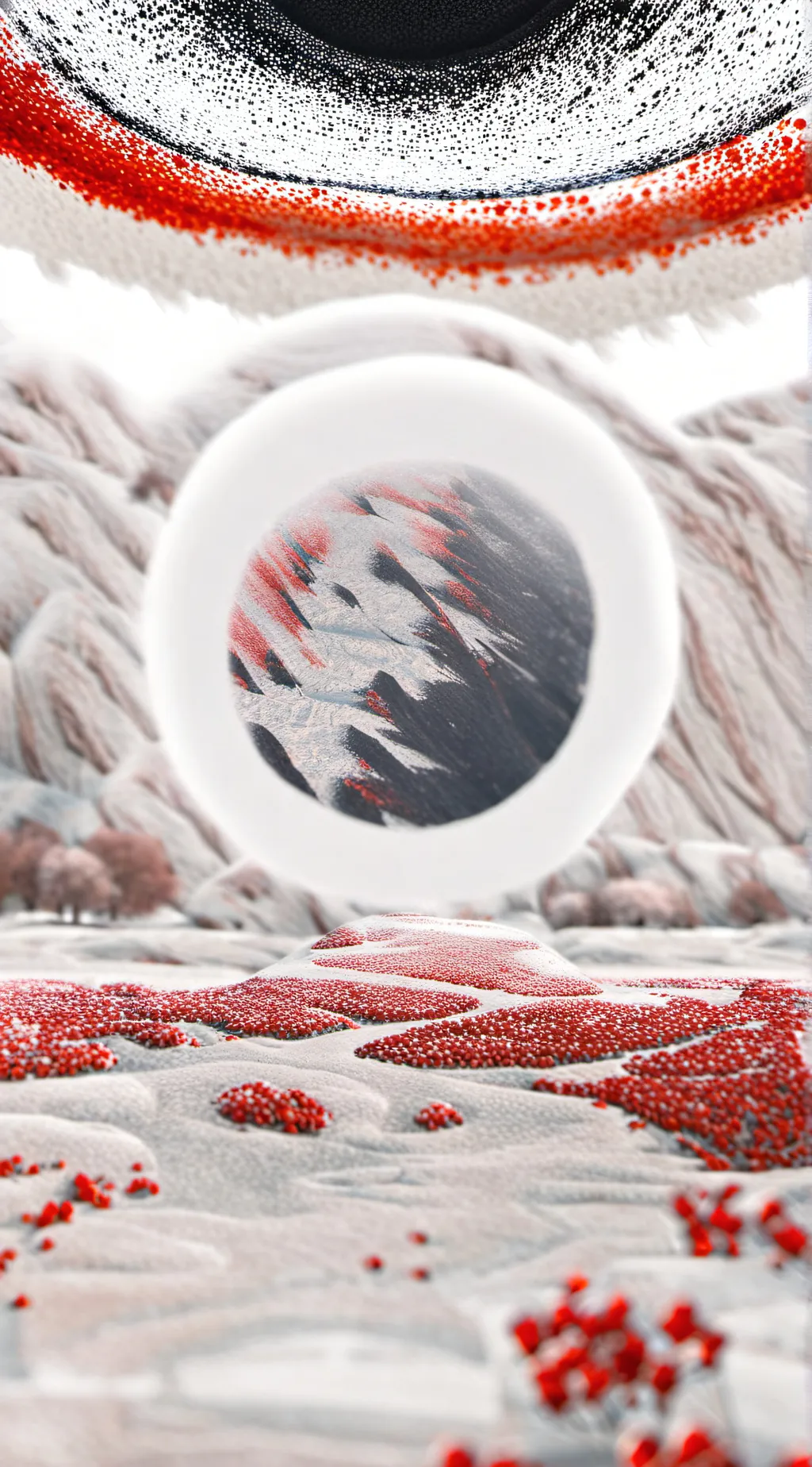 ai character: Ophanim Angel  background