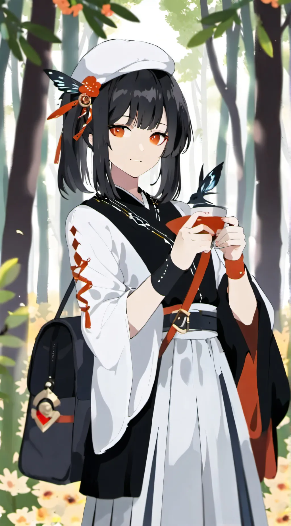 ai character: Élise background