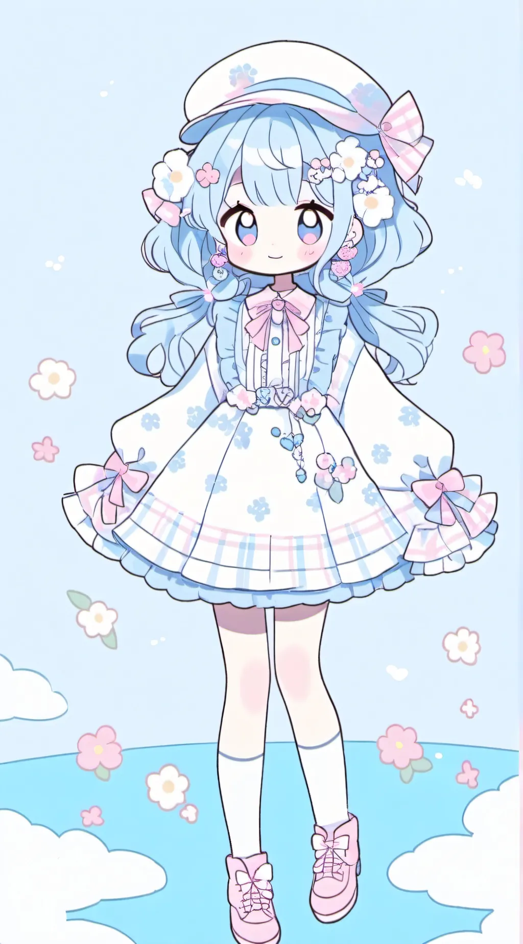 ai character: Sam and Colby  background