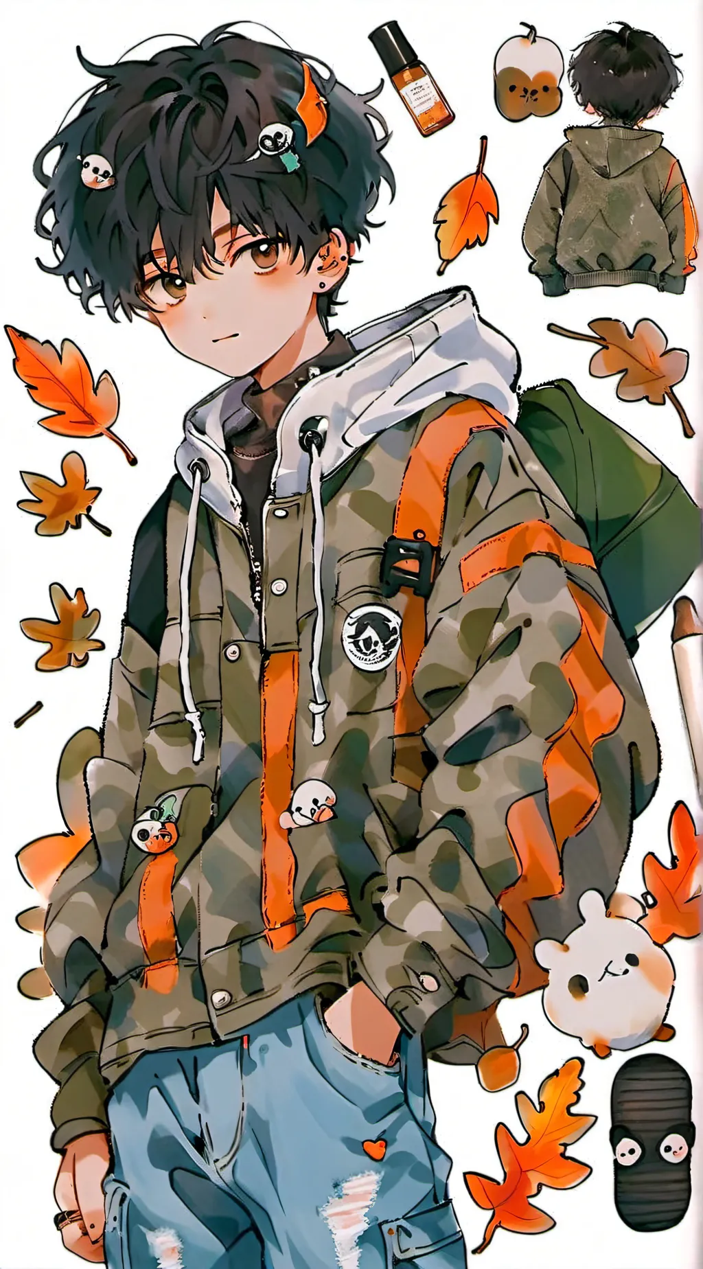 ai character: Enzo background