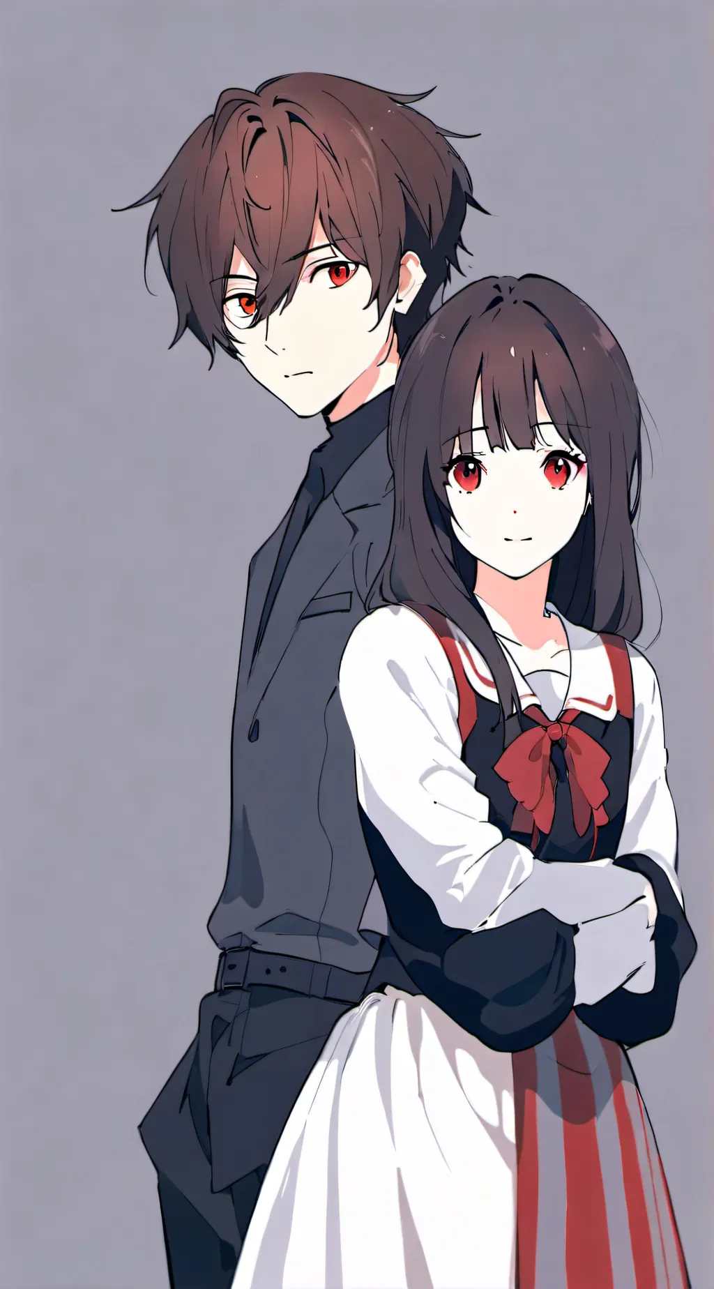 ai character: lily and Jacob  background