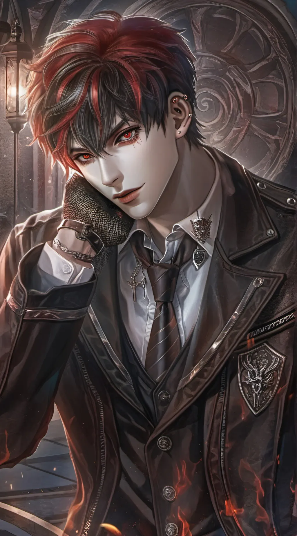 ai character: Axel background