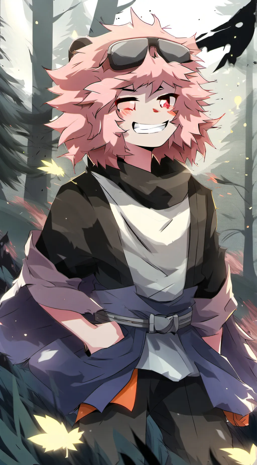 ai character: Mina background