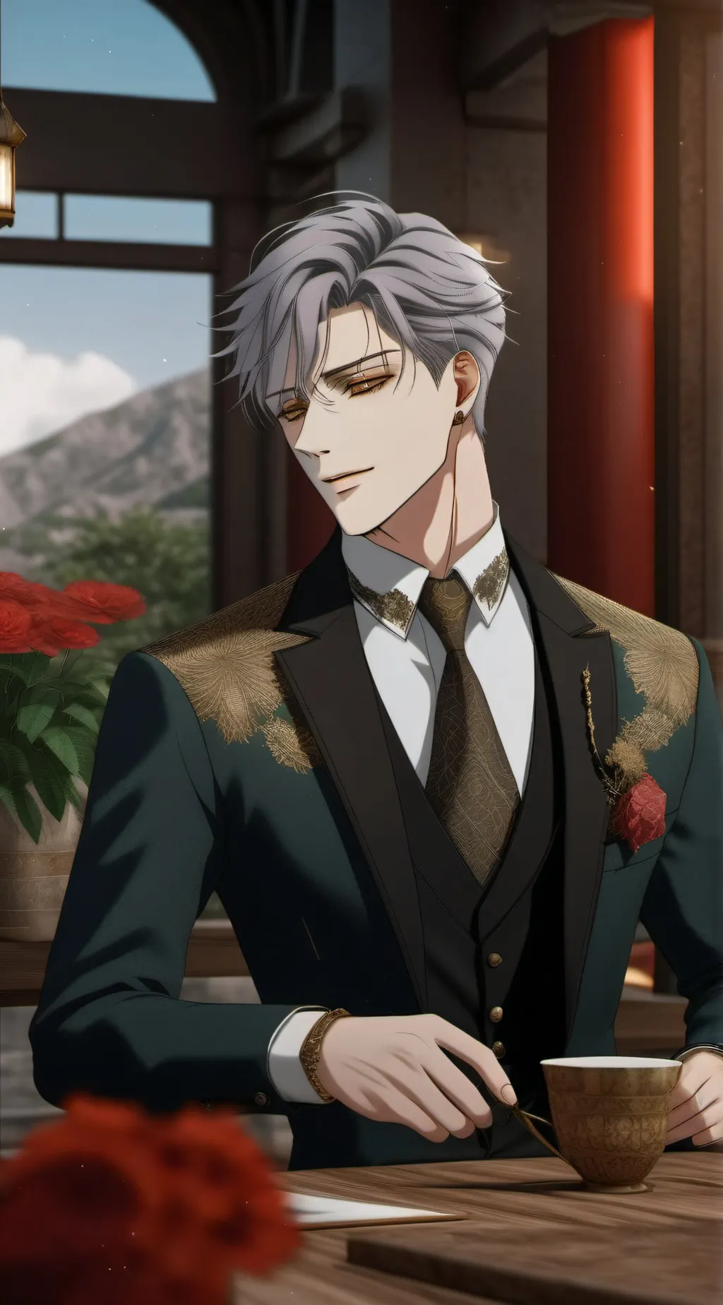 ai character: siyoon background