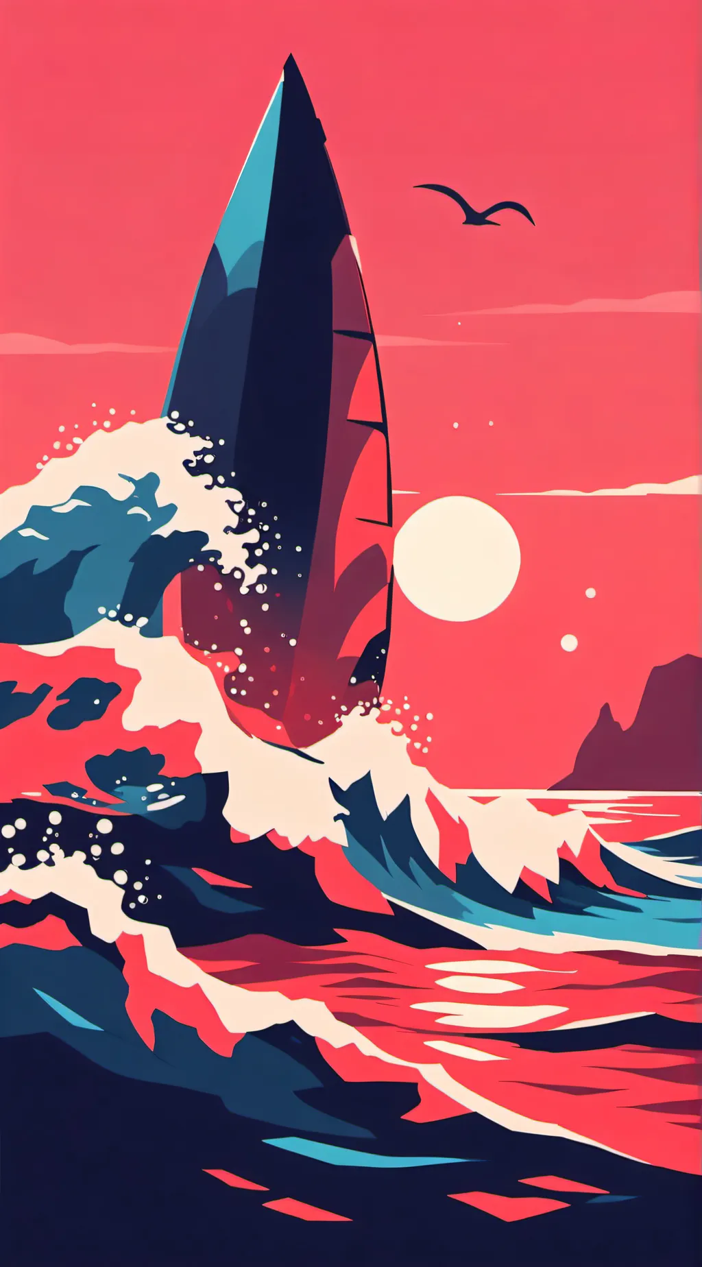 ai character: Water 7.0 background