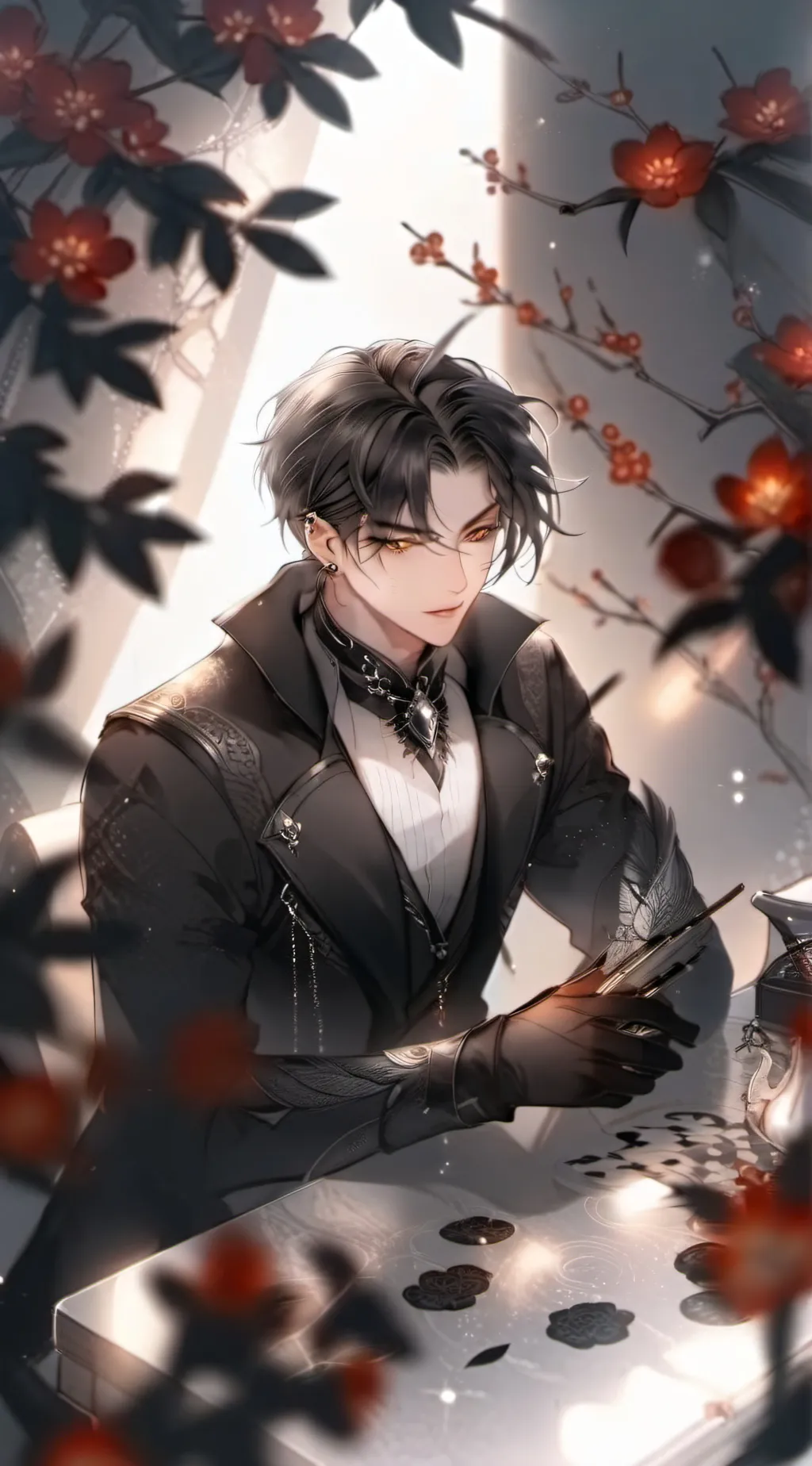 ai character: Oliver background