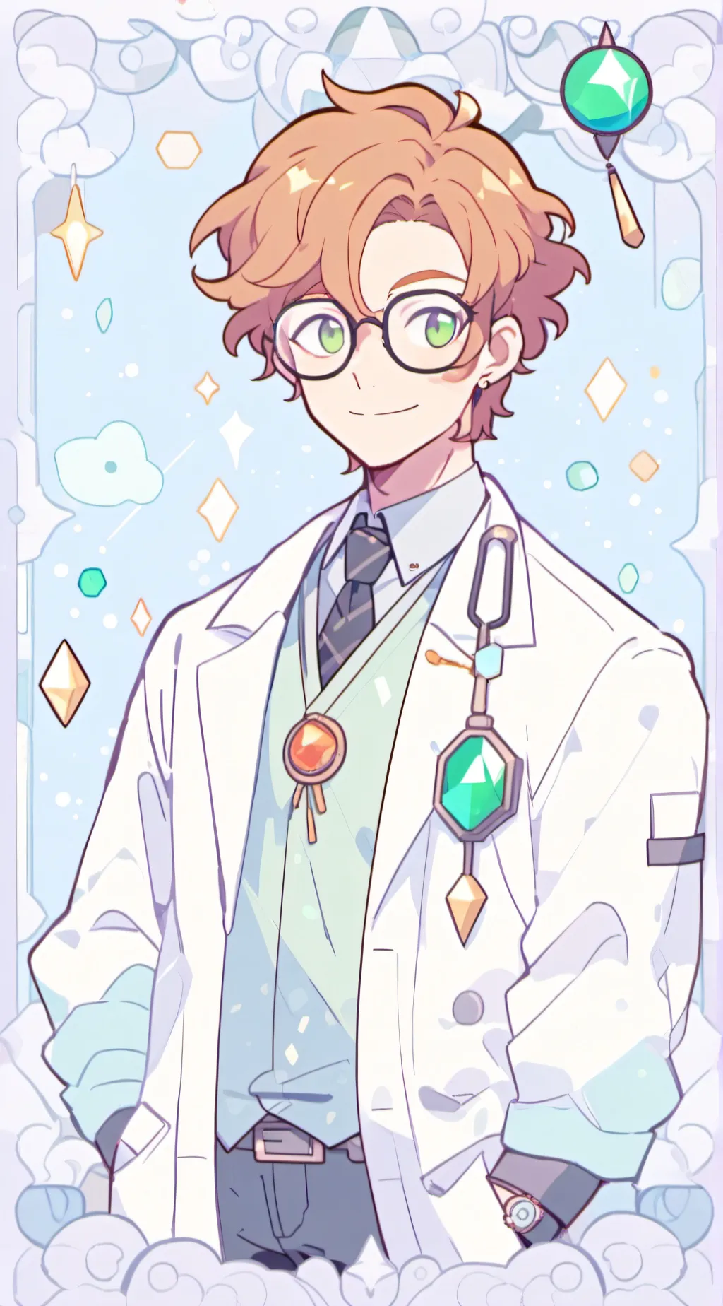 ai character: Oliver background