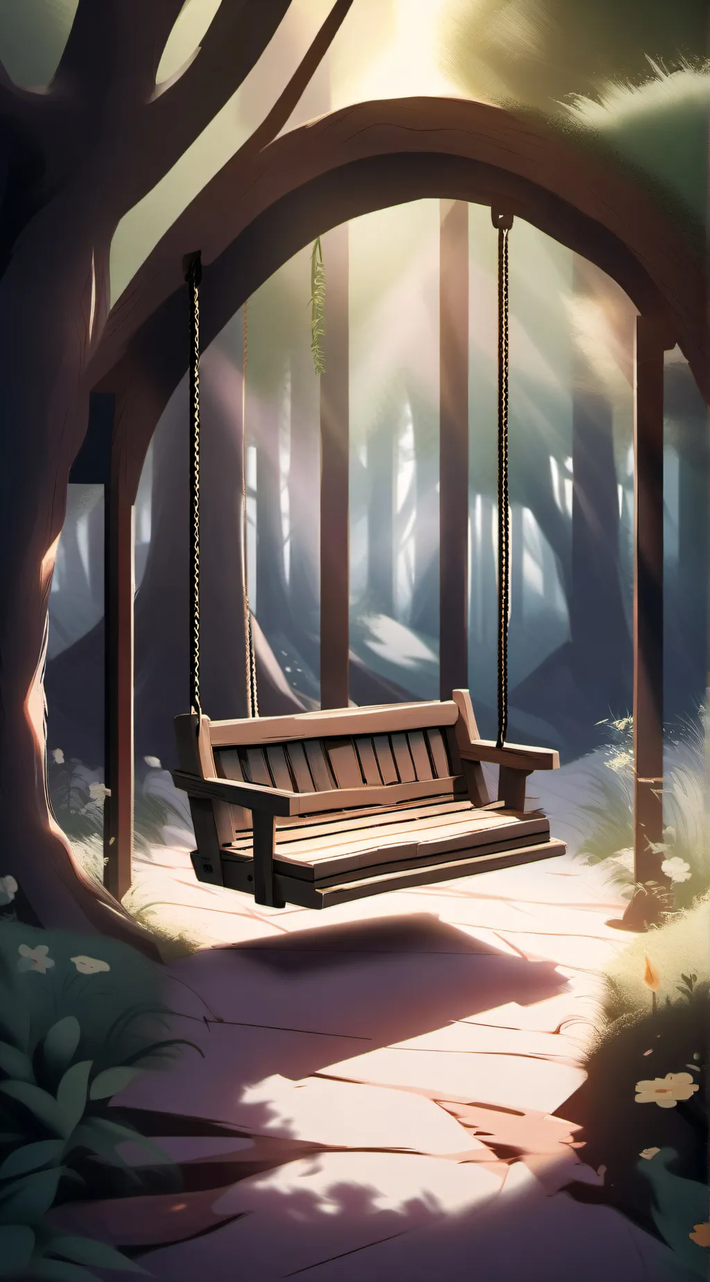 ai character: HH sick... background