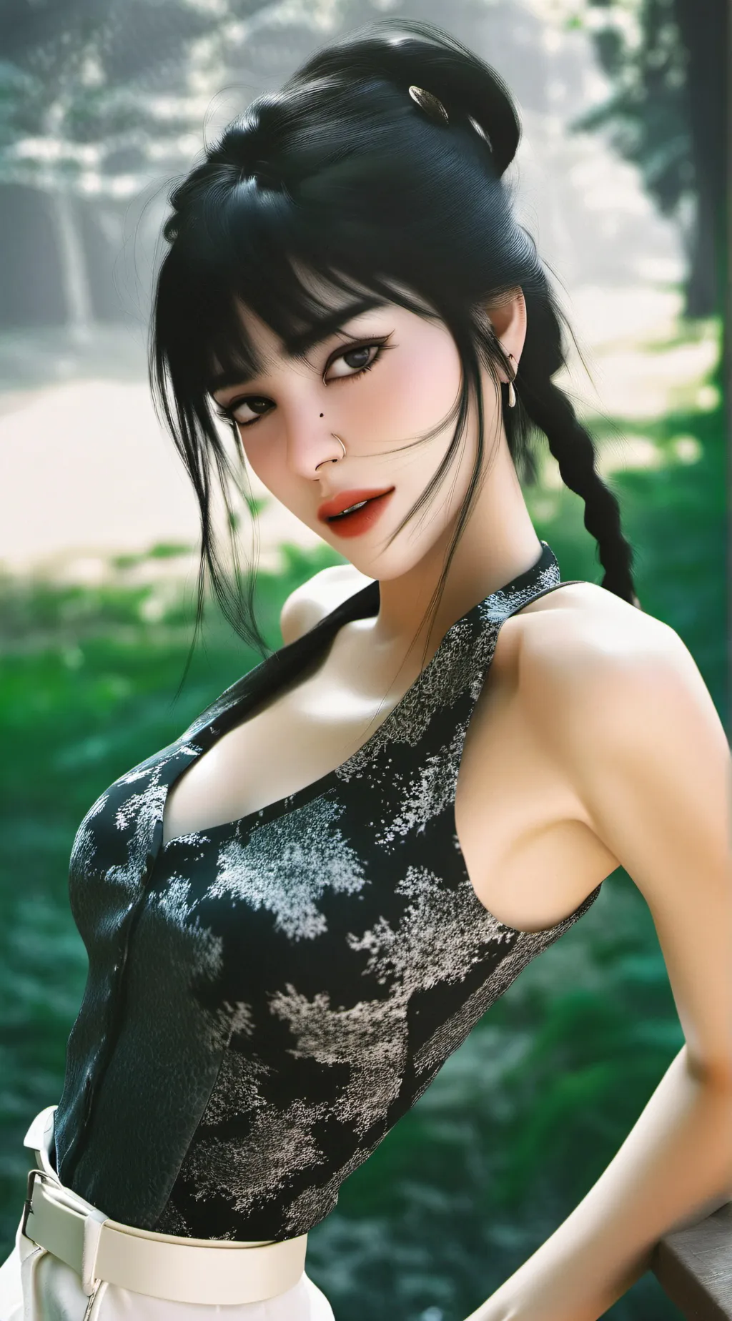 ai character: sarah background