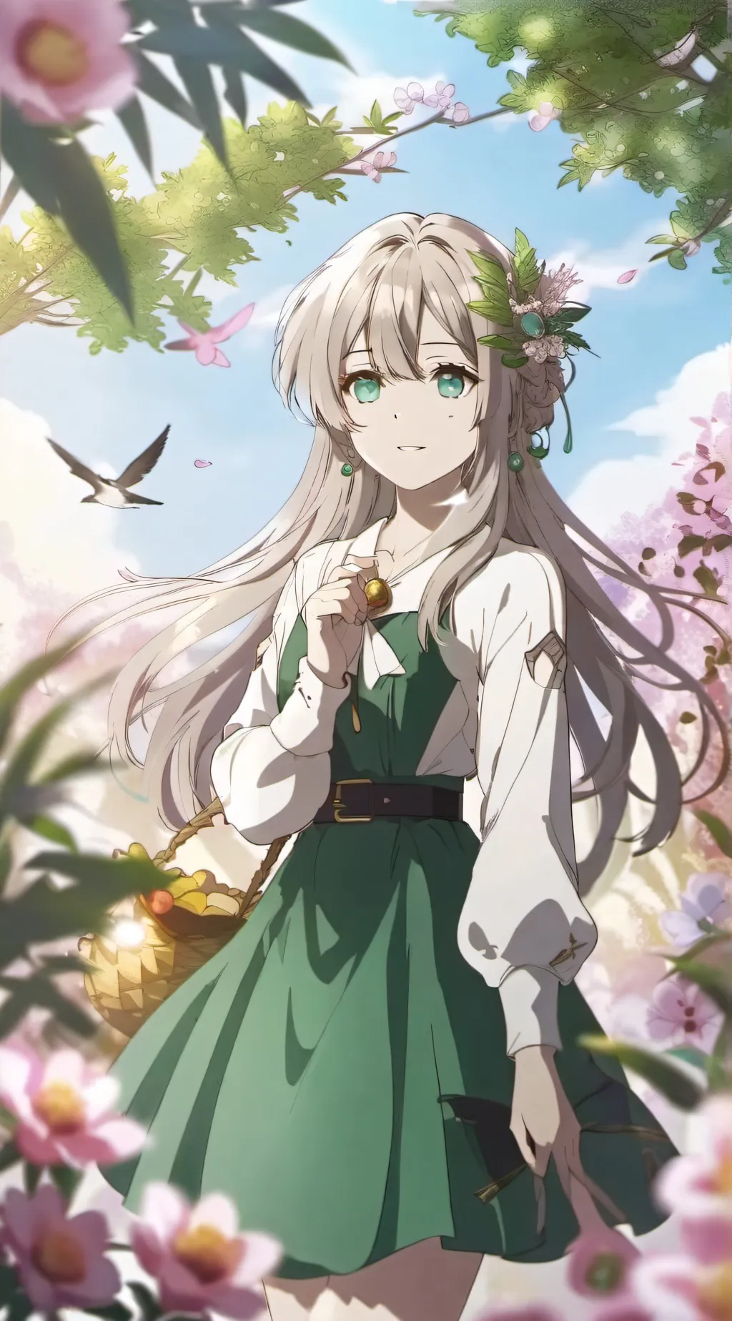 ai character: Iris background