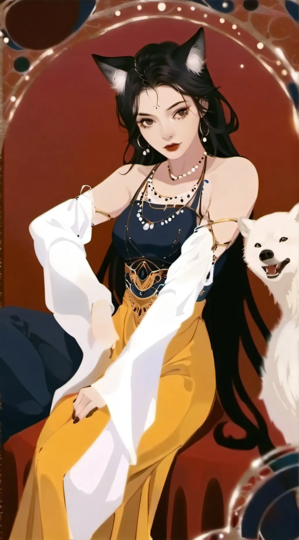 ai character: ~Sylvia~ background