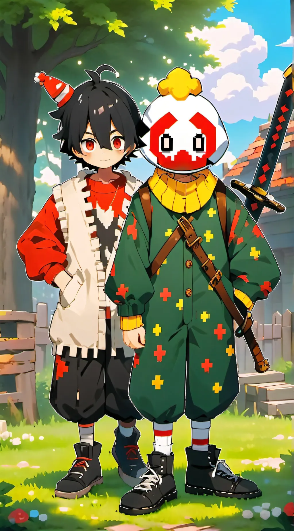 ai character: Mapicc&ClownPierce background