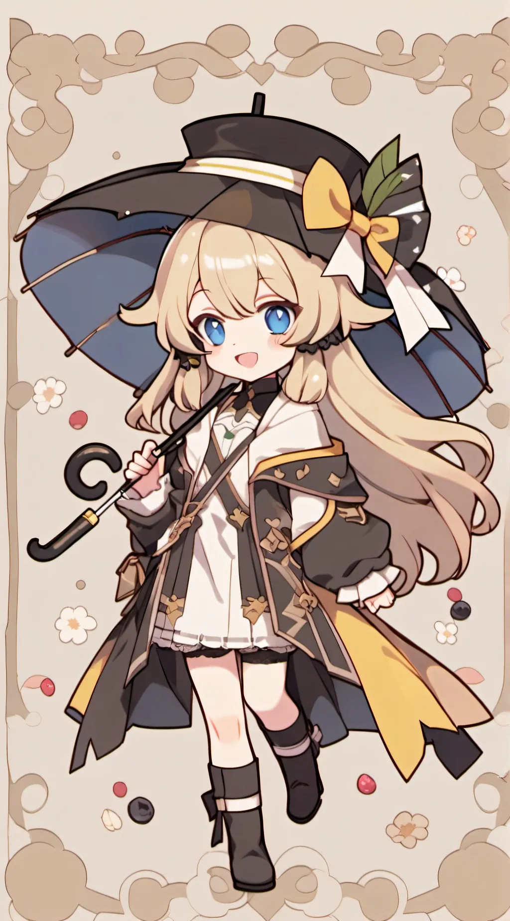 ai character: 娜维娅 background