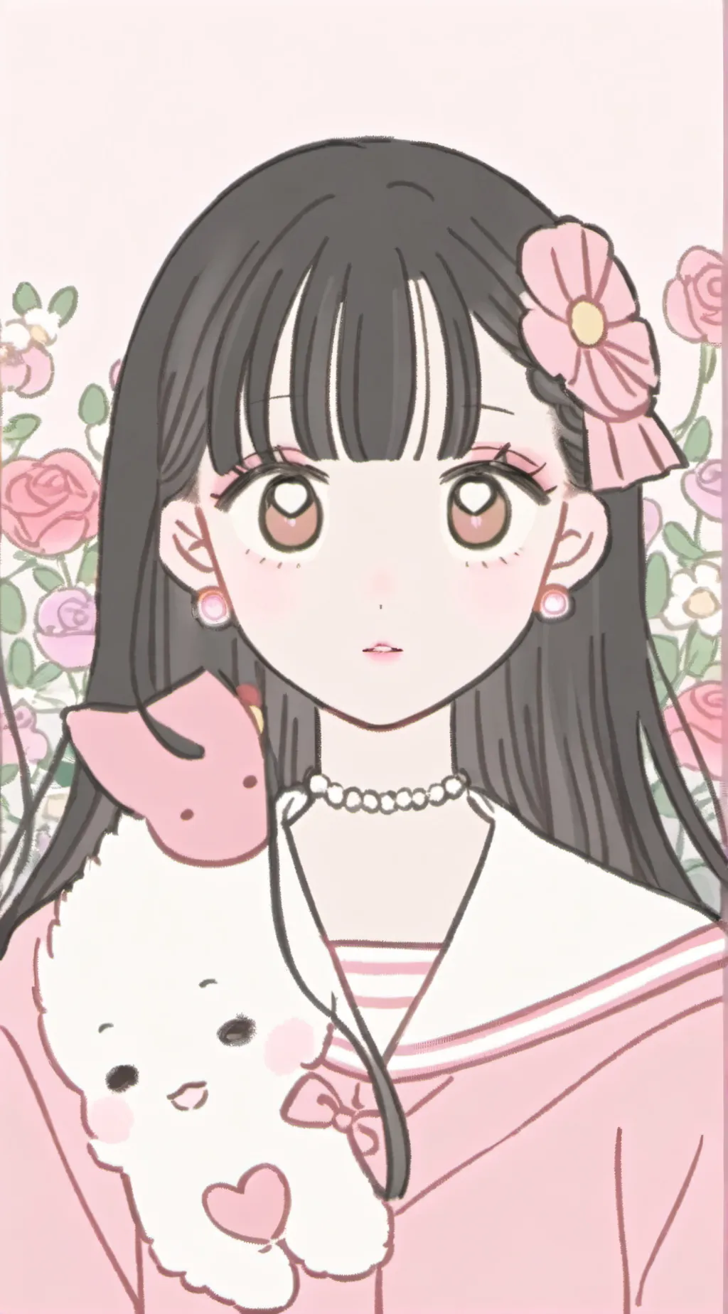 ai character: demon slayer  background