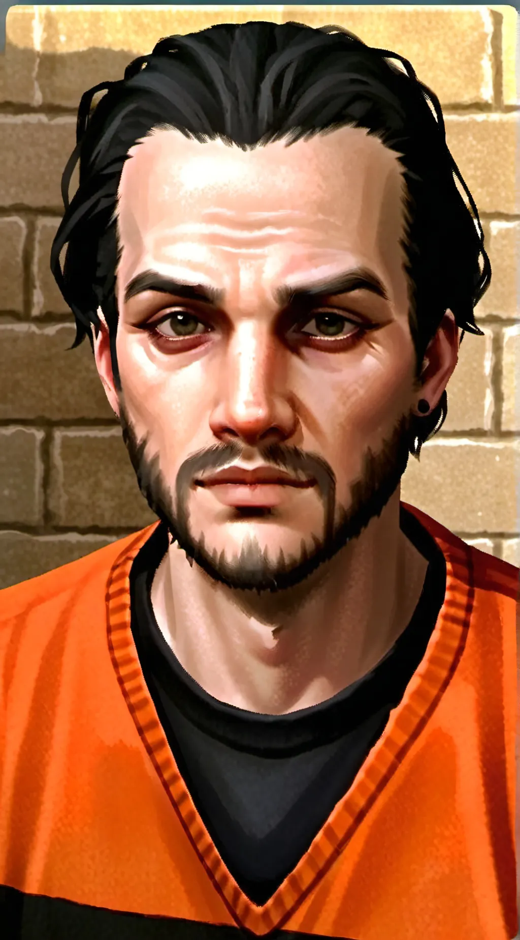 ai character: Prison background