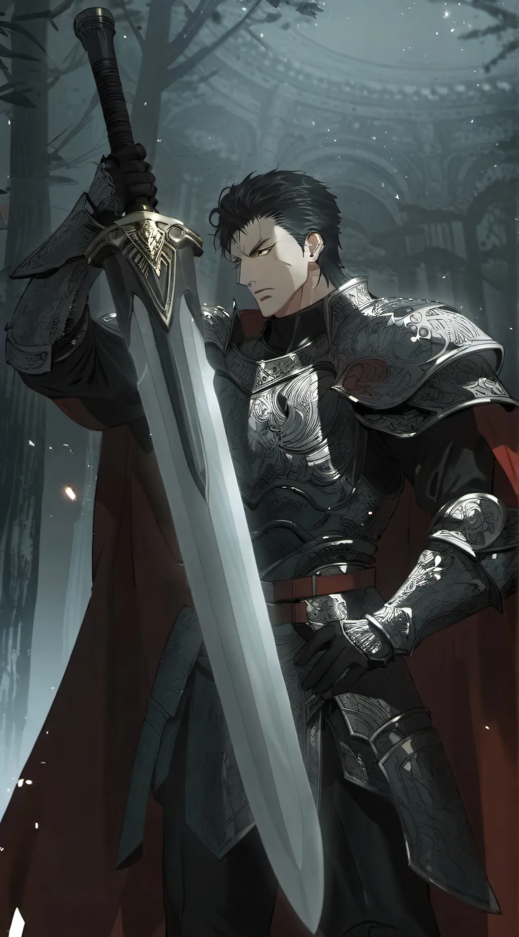 ai character: berserk  background
