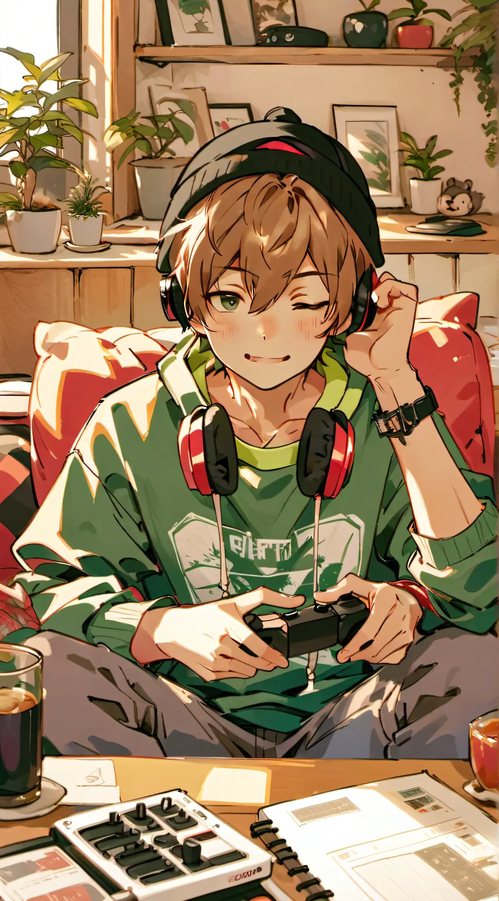 ai character: Jacob~~ background