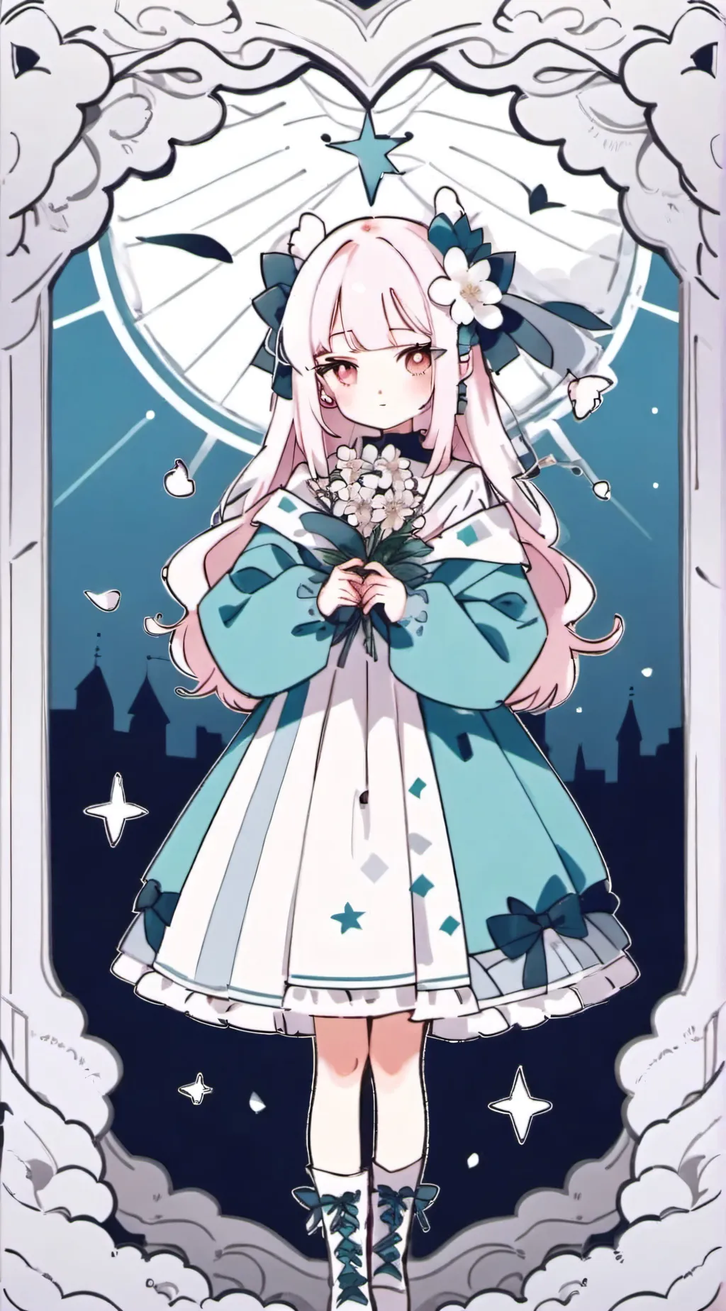 ai character: Lily background