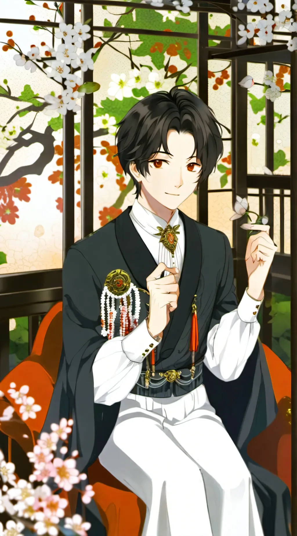 ai character: Radio apple  background