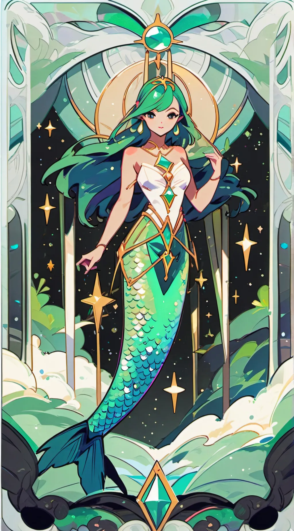 ai character: oceania background