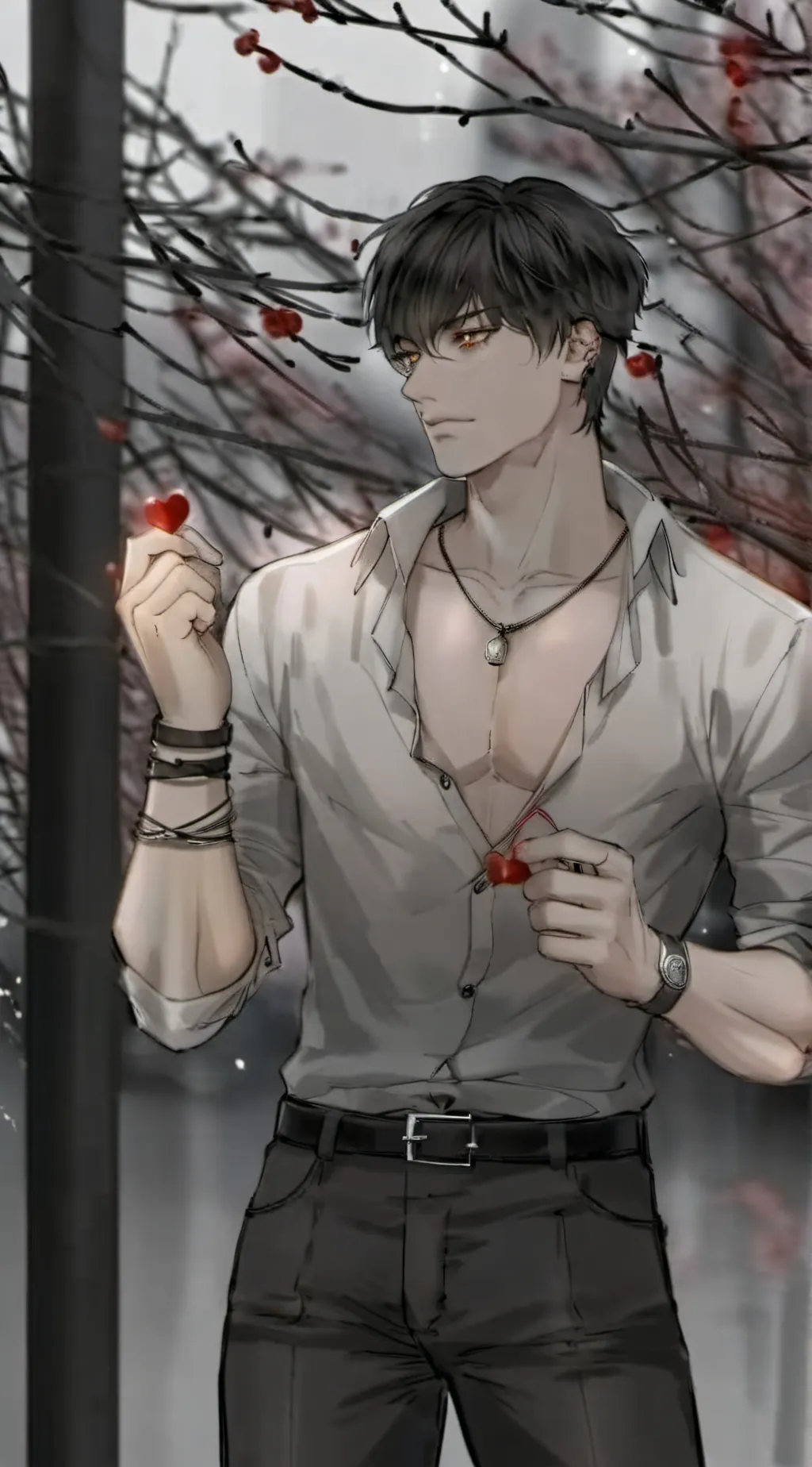 ai character: Lucas background