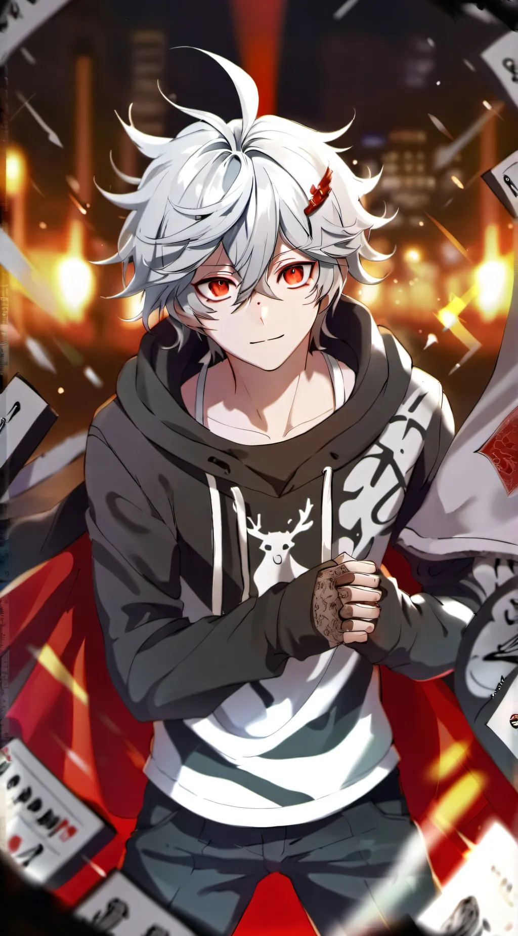 ai character: kai background