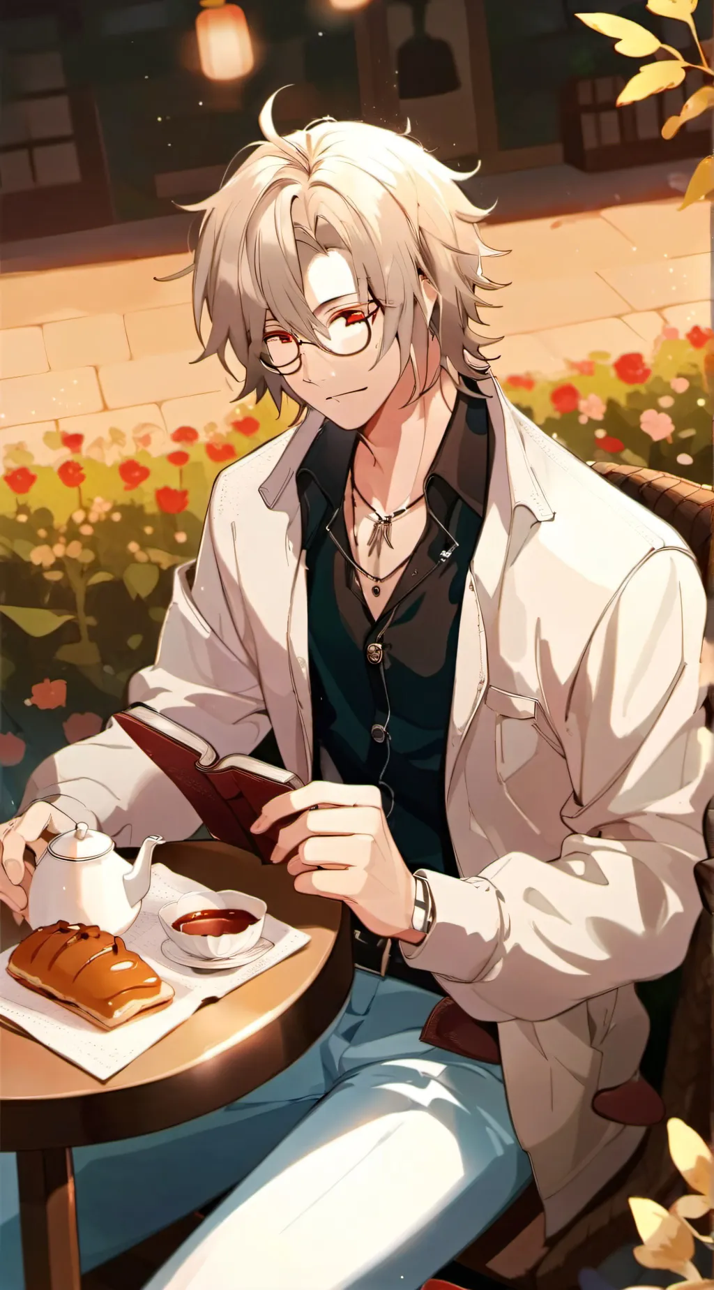 ai character: Scp foundation background