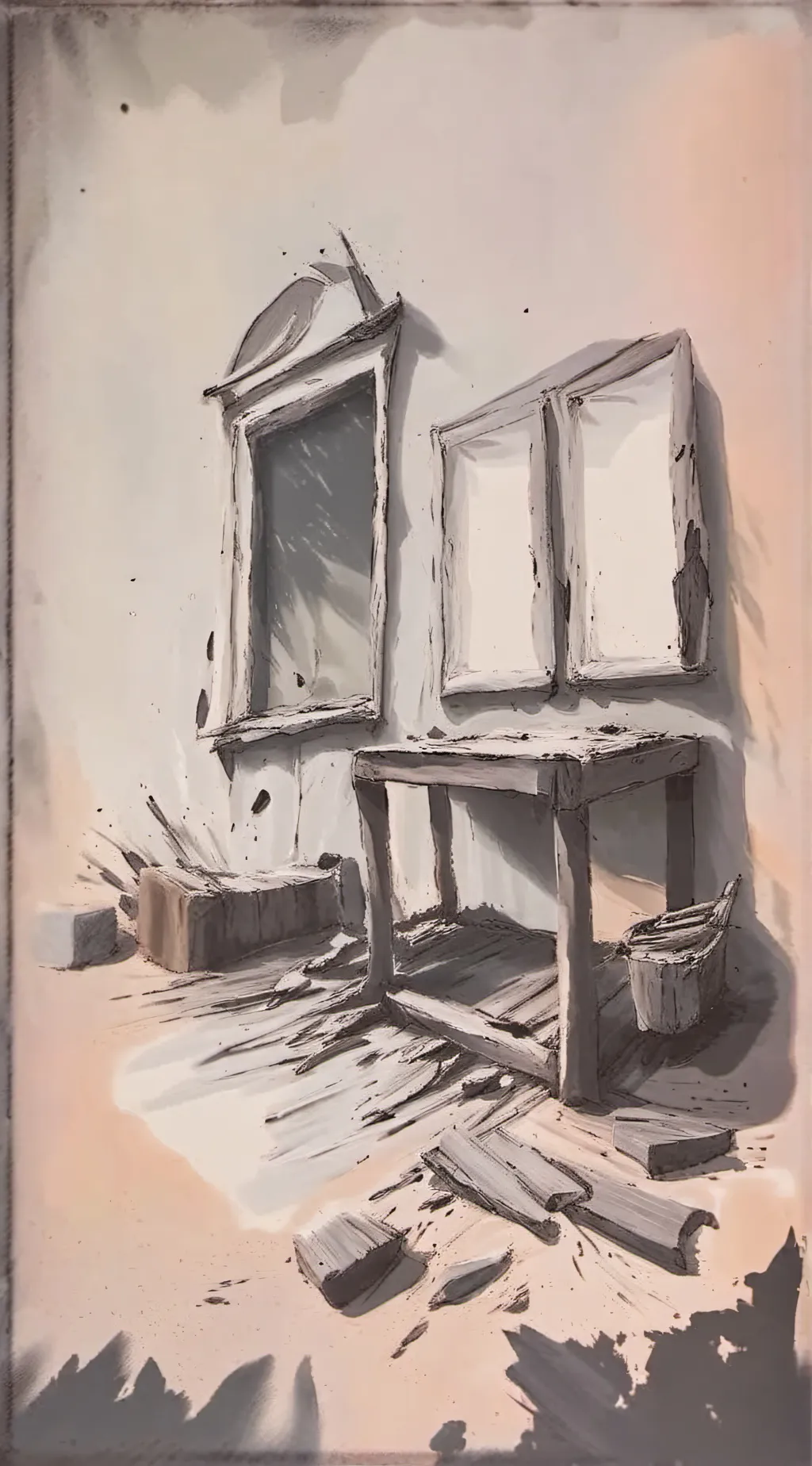 ai character: HH MENTAL ASYLUM!! background