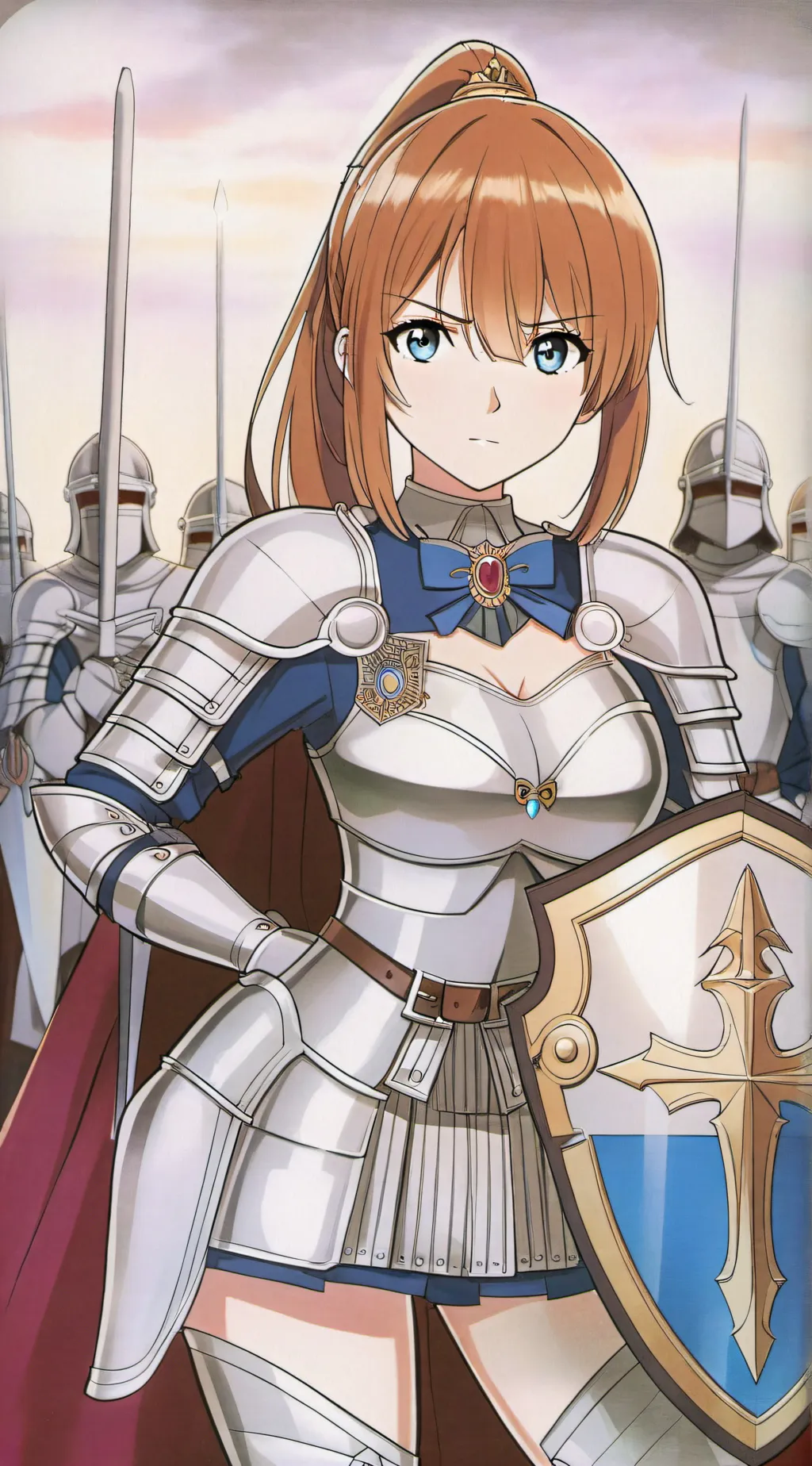 ai character: Fantasy Girls background