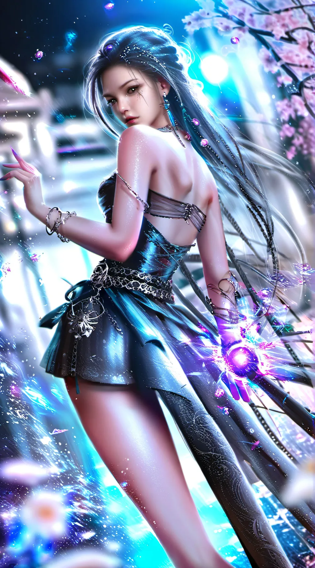 ai character: Electra background