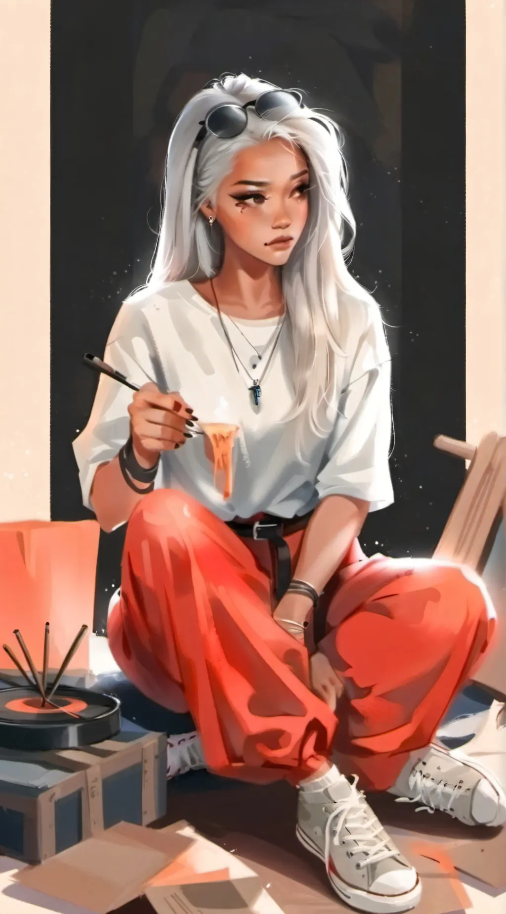 ai character: Valerie♡ background